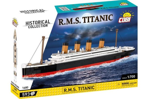 COB1680 - Ship R.M.S. TITANIC - 593 Parts - 1