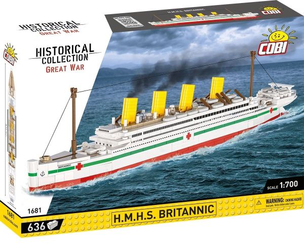 COB1681 - Ship H.M.H.S. BRITANNIC - 636 Pieces - 1