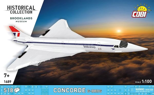 COB1689 - CONCORDE G-BBDG - 518 pieces - 1
