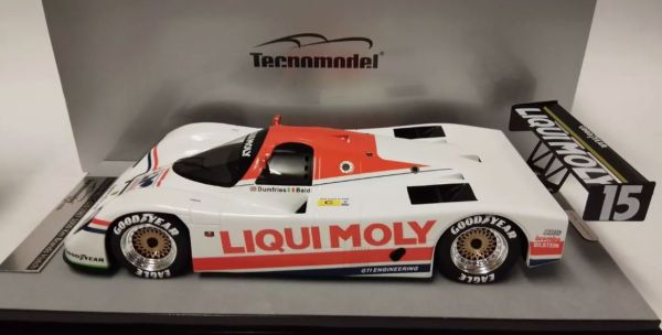 TM18-169D - PORSCHE 962 C GTI #15 100km Brands 1987 M.BALDI / J.DUMFRIES - Limited to 80ex. - 1
