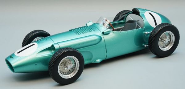 TM18-189D - ASTON MARTIN DBR4 #1 2nd Silverstone International 1959 R.SALVADORI - Limited to 55 copies - 1