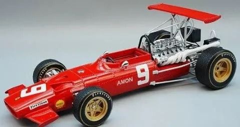 TM18-200D - FERRARI 312 F1 #9 South African GP 1969 C.AMON - Limited to 105 copies - 1