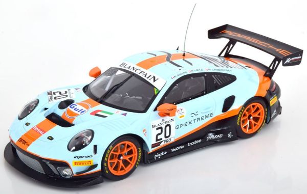 IXO-LEGT18-23003 - PORSCHE 911 GT3 R #20 winner of the 24H SPA 2019 GULF RACING G.CHRISTENSEN / LIETZ / ESTRE - 1