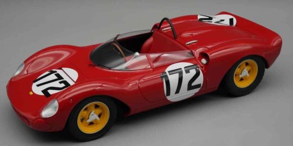 TM18-234D - FERRARI 206 #175 Winner of the Dino SP Corse de cote Ollon-Villars 1965 L.SCARFLOTTI - 1