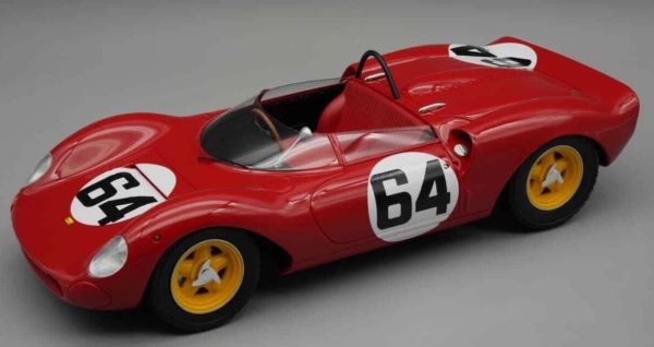 TM18-234E - FERRARI 206 #64 Winner of the Dino SP Freiburg - Schauinsland 1965 L.SCARFLOTTI - 1