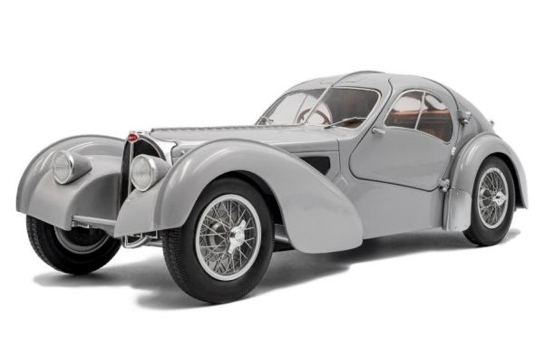 SOL1802106 - BUGATTI Atlantic Type 57 SC 1937 Matt silver - 1