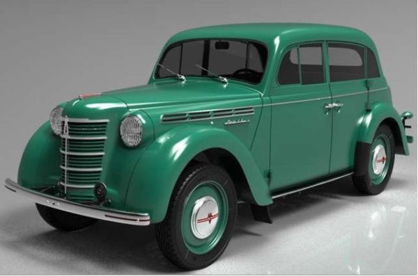 KKS180255 - MOSKWITSCH 400-420 1946 Green - 1
