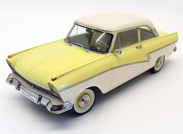 KKS180273 - FORD Taunus 17M P2 1957 Yellow and White - Limited to 750 copies. - 1