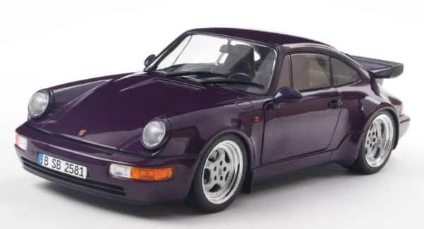 SOL1803412 - 1990 Porsche 911 Turbo Metallic Purple - 1