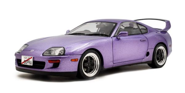 SOL1807607 - TOYOTA Supra MK4 - Solido Works 1993 Purple - 1