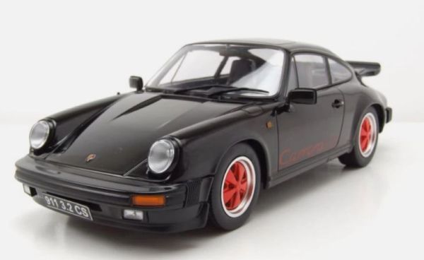 KKS180873 - PORSCHE 911 Carrera 3.2 Clubsport 1989 Black and Red - 1