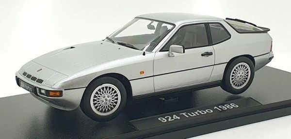 KKS180901 - Silver PORSCHE 924 Turbo 1986 - 1