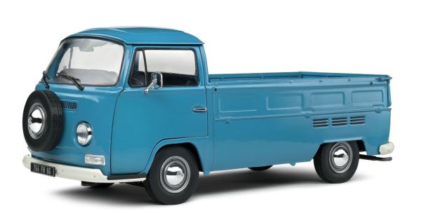 SOL1809403 - VOLKSWAGEN Type 2 Pick-Up 1968 petrol blue - 1