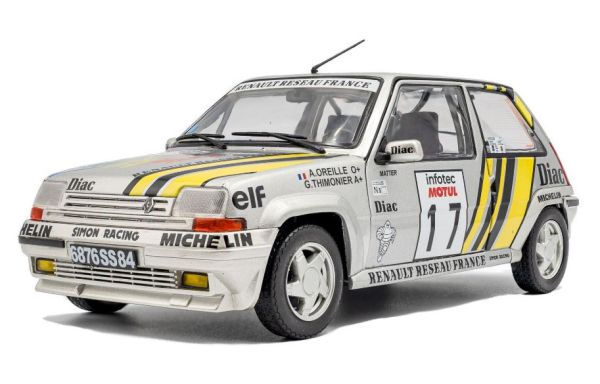 SOL1810005 - RENAULT 5 GT Turbo MK2 #17 Tour de Corse 1989 A.OREILLE - 1
