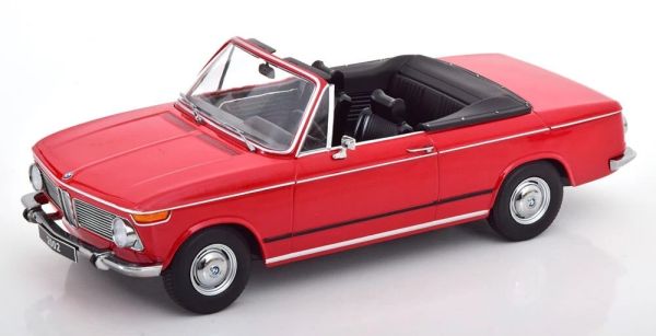 KKS181103 - BMW 2002 convertible 1968 red - 1