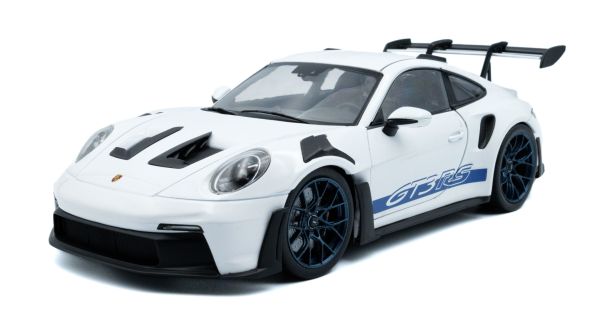 SOL1812102 - PORSCHE 911 GT3RS 2024 White with blue stripes - 1