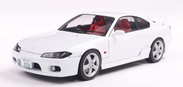 SOL1812201 - NISSAN Silvia S15 Spec-R Aero Aspen 1999 White - 1