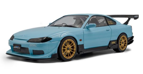 SOL1812204 - NISSAN Silvia SPEC-R Aero Solido Works 1999 Blue Clear - 1
