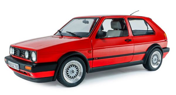 SOL1812701 - VOLKSWAGEN Golf 2 GTI G60 1989 Mars Red - 1