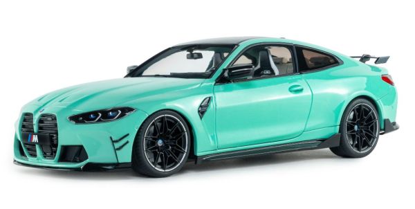 SOL1814501 - BMW M4 Performance Parts 2025 Turquoise - Solido Works - 1
