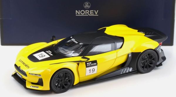 NOREV181609 - GT by CITROEN 2008 Yellow and Black - Concept Car - Limited to 200 units. - 1