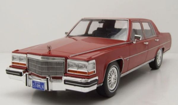 MOD18251 - 1982 CADILLAC Fleetwood Brougham, dunkelmetallicrot - 1
