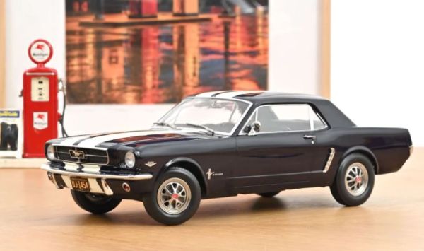 NOREV182805 - 1966 Ford Mustang Coupe, Night Mist Metallic - 1