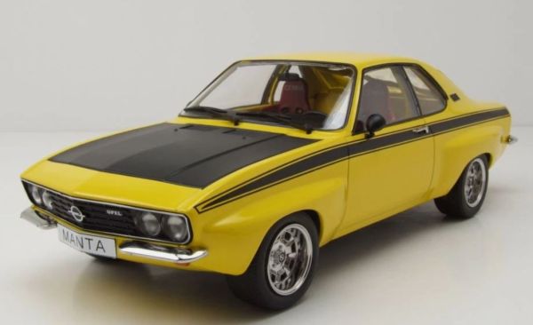 MOD18426 - OPEL Manta A Irnscher 1974 Yellow and Black - 1