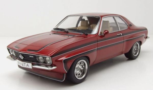 MOD18427 - OPEL Manta A Irnscher 1974 Metallic Dark Red - 1