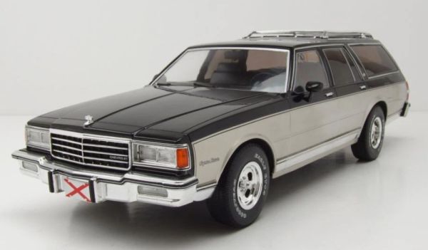 MOD18478 - 1985 Chevrolet Caprice Estate Wagon, Gray and Black - 1
