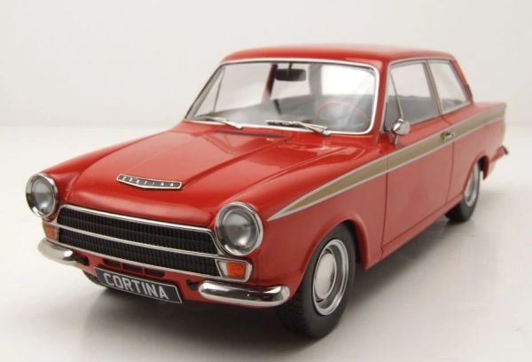 MOD18532 - FORD Lotus Cortina Mk.1 1966 Red and Gold - 1