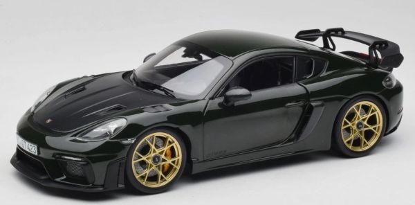 NOREV187250 - PORSCHE Cayman GT4 RS Weissach Package 2023 Brewster Green - 1