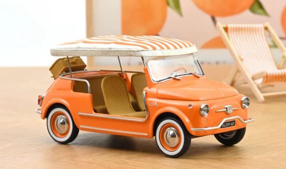 NOREV187791 - 1965 Fiat 500 Jolly Orange - 1