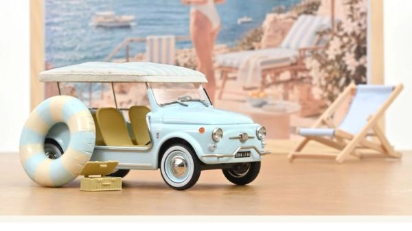 NOREV187793 - 1965 FIAT 500 Jolly – Blue - 1