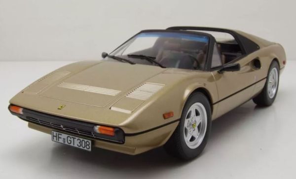 NOREV187932 - FERRARI 308 GTS Quattrovalvole 1982 Metallic gold - 1