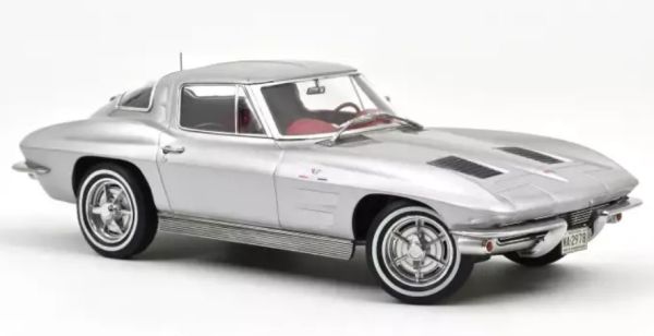 NOREV189052 - CHEVROLET Corvette Sting Ray 1963 Sebring Silver - 1