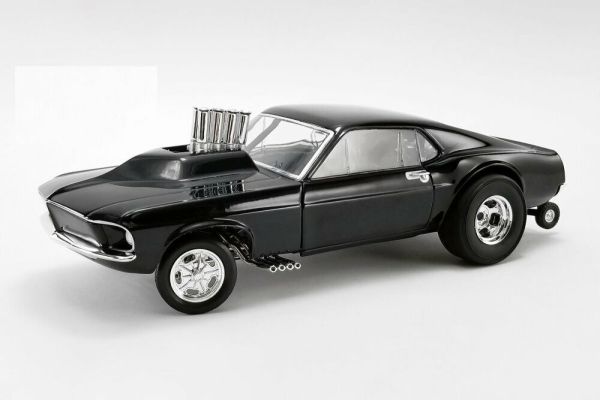 GMP-18932 - FORD Mustang gasser 1969 glossy black - 1