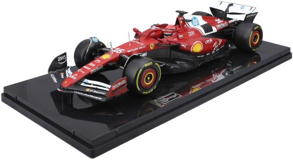 BUR16822L - Crystal Box - FERRARI SF-25 #16 Australian GP C.LECLERC - Deluxe Edition - 1