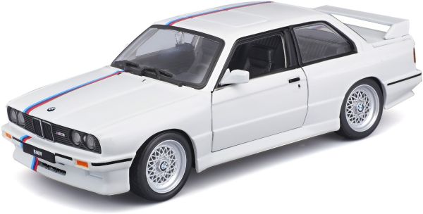 BUR21100W - BMW M3 1988 White - 1