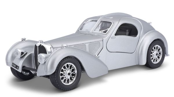 BUR22092 - BUGATTI Atlantic 1936 Silver - 1