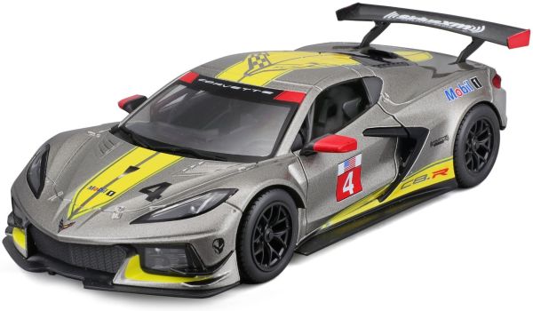 BUR28024 - CHEVROLET Corvette C8R #4 2020 – Grey and Yellow - 1
