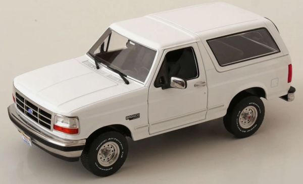 GREEN19086 - 1993 FORD Bronco XLT White - 1
