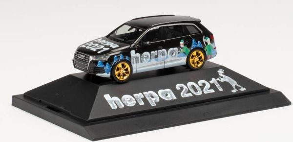 HER102179 - AUDI Q7 Christmas HERPA 2021 - 1