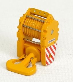 YCC204-2 - Hook for Crane 235 Tons 9 Pulleys Yellow.Red and White LIEBHERR - 1
