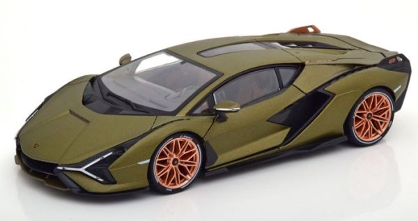BUR11046GR - LAMBORGHINI Sian FKP37 2019 Green - 1