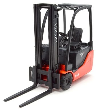ROS00142 - Electric forklift TOYOTA Traigo 48 avec 1 palette Ech:1/23 - 1