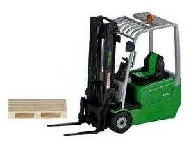 ROS00145 - Forklift CESAB B316 Avec 1 palette Ech:1/23 - 1