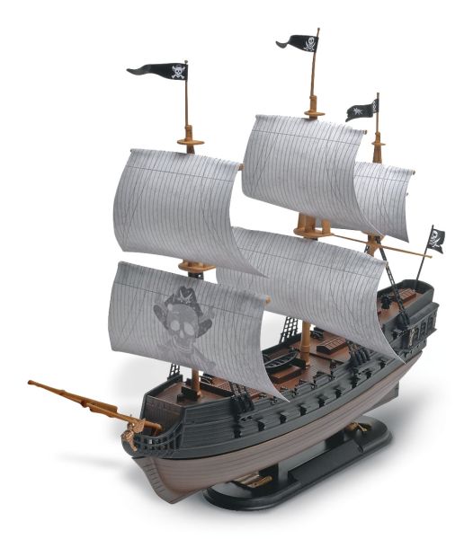 REV11971 - Buildable Black Diamond Pirate Ship - 1