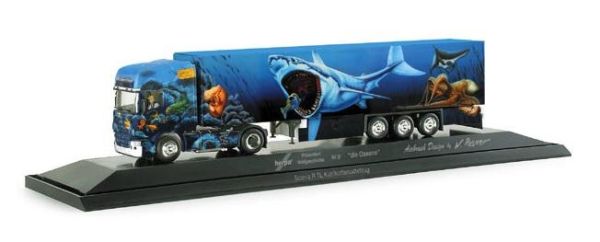 HER121057 - SCANIA R Topline 4x2 with BRUNNER 3-axle refrigerated trailer - 1