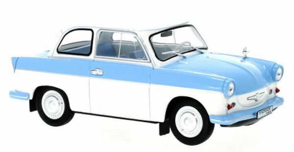 WBXWB124091 - TRABANT P50 White and Light Blue - 1